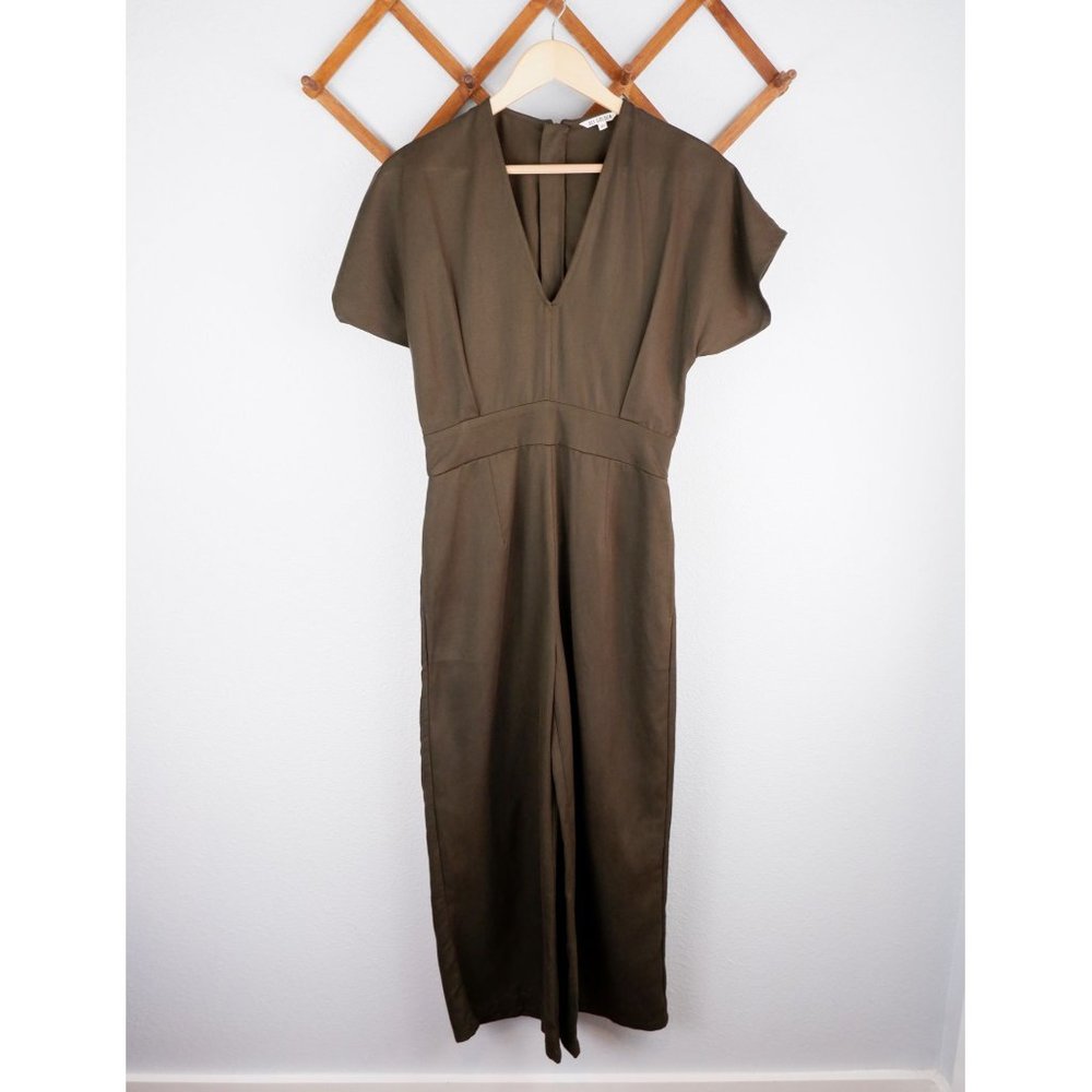 Ali Golden Womens Wide Leg Jumpsuit, size xs